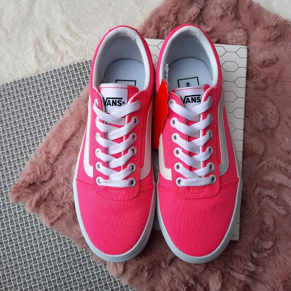 Vans Ward Neon Old Skool Lace Up Sneaker Fall - Picture 3 of 10